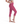 Load image into Gallery viewer, SBI QUEEN Women&#39;s High Waisted Capri Yoga leggings - Fuschia
