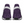 Load image into Gallery viewer, “TRIBE VIBE” Purple Reign Vibe Unisex Sneakers

