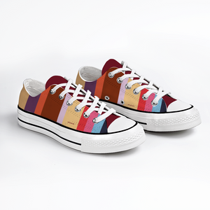SBI QUEEN Low Top Canvas Shoes - Candy Striper