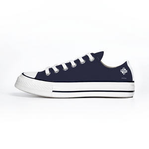 SBI QUEEN Converse Shoes Unisex Low Top Canvas Shoes - Navy