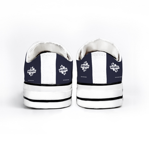 SBI QUEEN Converse Shoes Unisex Low Top Canvas Shoes - Navy