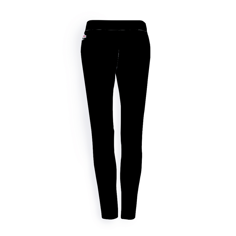 SBI QUEEN Women's High Waisted Yoga Leggings - Black
