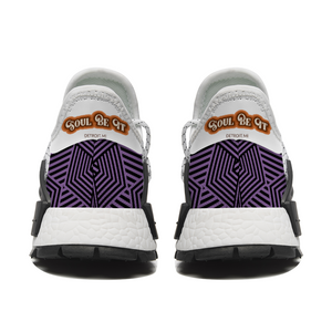 “TRIBE VIBE” Purple Reign Vibe Unisex Sneakers