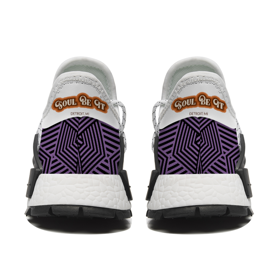 “TRIBE VIBE” Purple Reign Vibe Unisex Sneakers