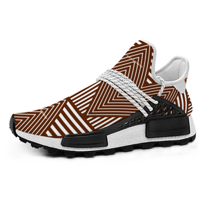 “TRIBE VIBE” Chocolate Vibe Unisex Sneakers