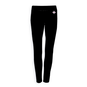 SBI QUEEN Women's High Waisted Yoga Leggings - Black