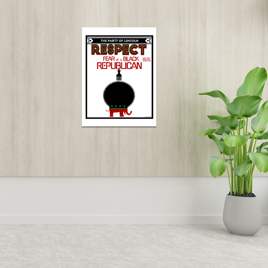 Fear of a Black Republican – “RESPECTIBILI-TEES” Comic Cover, Issue #4 - Photo Paper Poster 12" x 16"