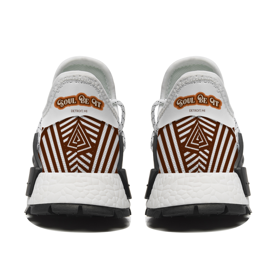 “TRIBE VIBE” Chocolate Vibe Unisex Sneakers