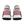 Load image into Gallery viewer, “TRIBE VIBE” Fuschia Vibe Unisex Sneakers
