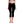 Load image into Gallery viewer, SBI QUEEN Women&#39;s High Waisted Capri Yoga leggings - Black
