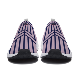 SBI QUEEN Collection Slip On Leisure Shoes - Navy/Lavender