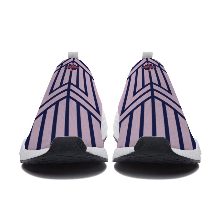 SBI QUEEN Collection Slip On Leisure Shoes - Navy/Lavender