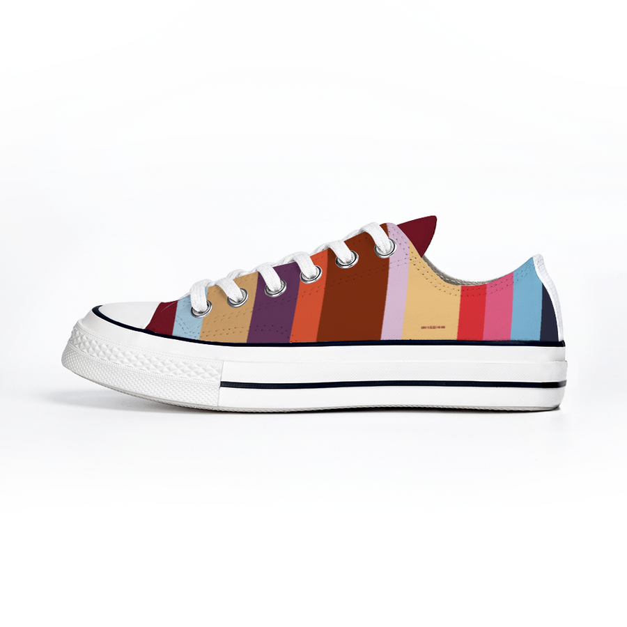 SBI QUEEN Low Top Canvas Shoes - Candy Striper