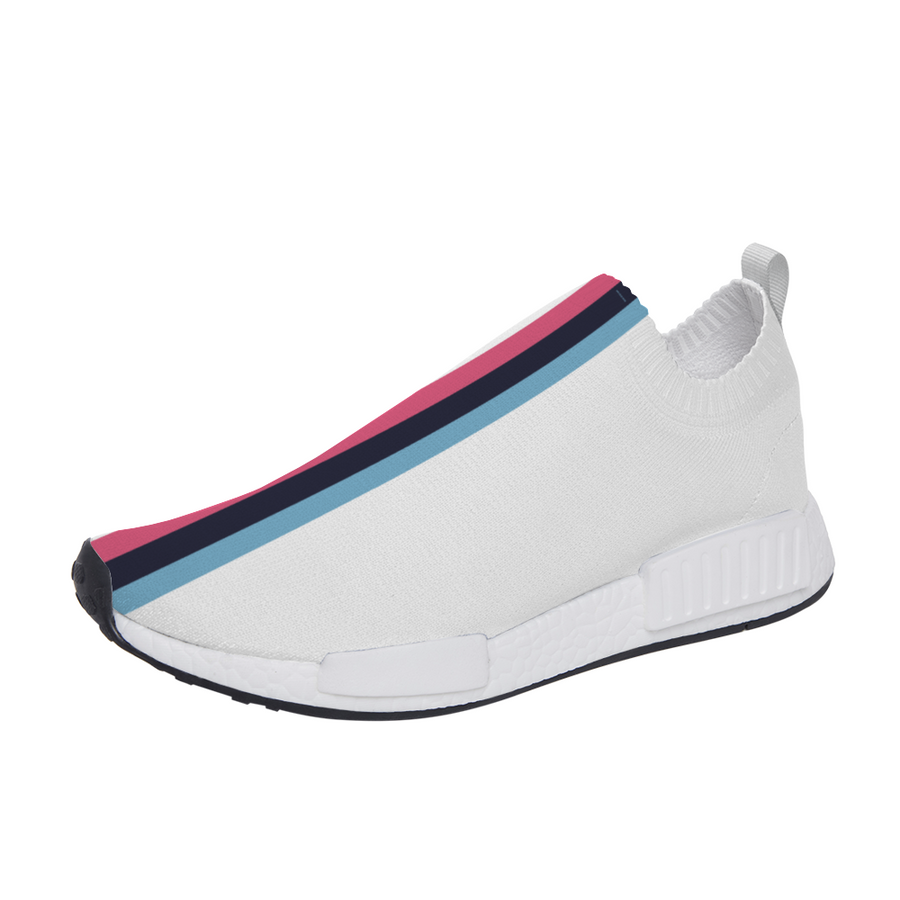 SBI QUEEN Unisex Slip On Leisure Shoes - Navy/Pink
