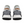 Load image into Gallery viewer, “TRIBE VIBE” Grey Blue Vibe Unisex Sneakers
