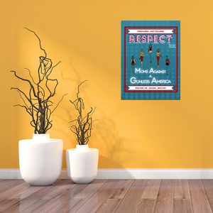 Mom's Against a Gunless America – “RESPECTIBILI-TEES” Comic Cover, Issue #5 - Photo Paper Poster 12" x 16"