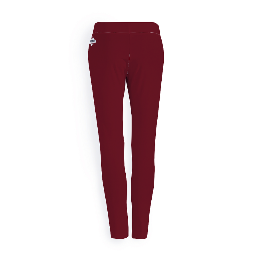 SBI QUEEN Women's All Over Print High Waisted Yoga Leggings - Eggplant