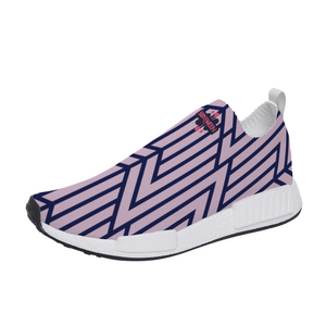 SBI QUEEN Collection Slip On Leisure Shoes - Navy/Lavender
