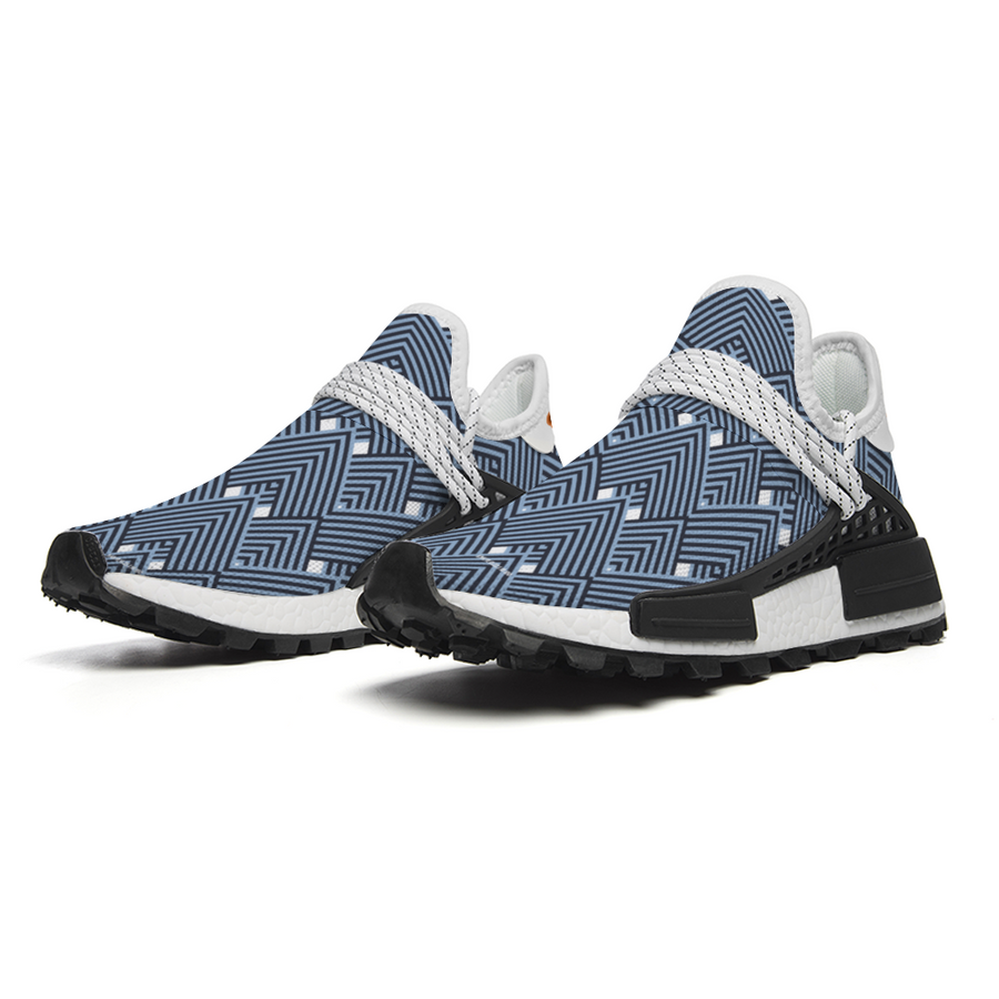 “TRIBE VIBE” Ice Blue Navy Vibe Unisex Sneakers