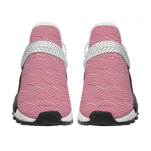 “TRIBE VIBE” Fuschia Vibe Unisex Sneakers