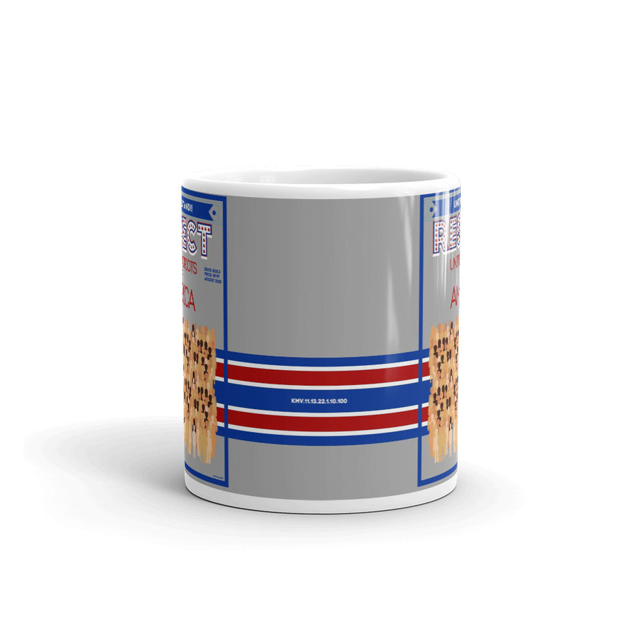 United Patriots Of America - "RESPECTIBILI-TEES" ISSUE #3 - Limited Edition Ceramic Coffee Mug