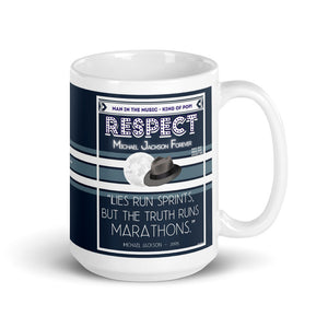 Michael Jackson Forever - "RESPECTIBILI-TEES" ISSUE #7 - Limited Edition Ceramic Coffee Mug