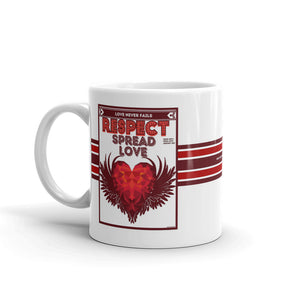 Spread Love - "RESPECTIBILI-TEES" ISSUE #9 - Limited Edition Ceramic Coffee Mug