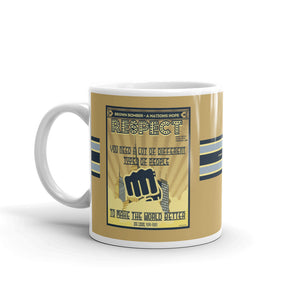 Joe Louis - The Brown Bomber- "RESPECTIBILI-TEES" ISSUE #14 - Limited Edition Ceramic Coffee Mug