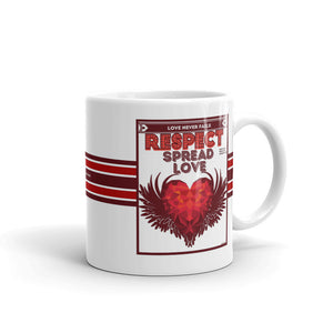 Spread Love - "RESPECTIBILI-TEES" ISSUE #9 - Limited Edition Ceramic Coffee Mug