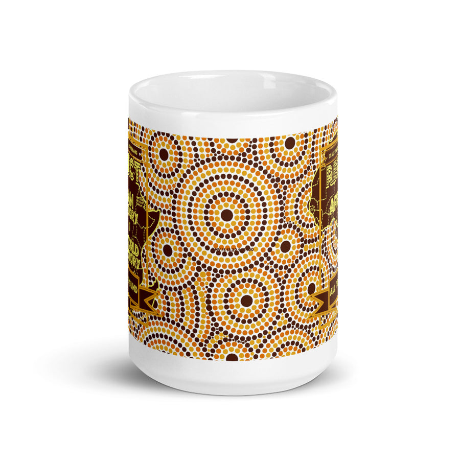 African History Is World History - All Year Round - "RESPECTIBILI-TEES" ISSUE #12 - Limited Edition Ceramic Coffee Mug