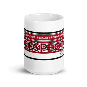 RESPECT HEADLINE - RESPECTIBILI-TEES Comic Cover, Issue #19 - Limited Edition Ceramic Mug