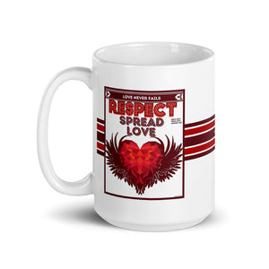 Spread Love - "RESPECTIBILI-TEES" ISSUE #9 - Limited Edition Ceramic Coffee Mug