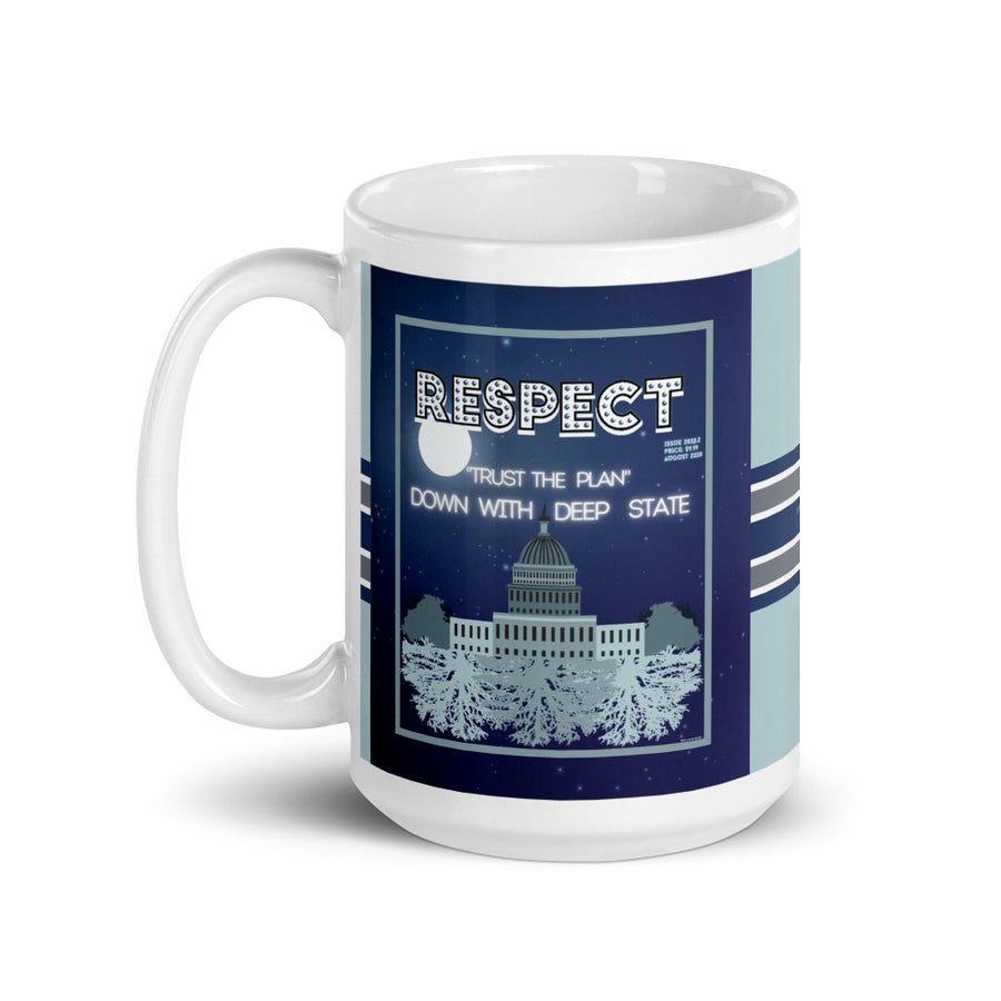 Deep State - "RESPECTIBILI-TEES" ISSUE #2 - Limited Edition Ceramic Coffee Mug