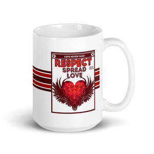 Spread Love - "RESPECTIBILI-TEES" ISSUE #9 - Limited Edition Ceramic Coffee Mug
