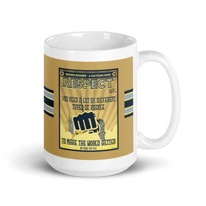 Joe Louis - The Brown Bomber- "RESPECTIBILI-TEES" ISSUE #14 - Limited Edition Ceramic Coffee Mug